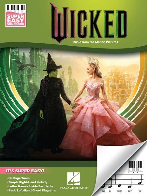 Vorderes Coverbild Wicked - Music from the Motion Pictures - Super Easy Songbook for Piano