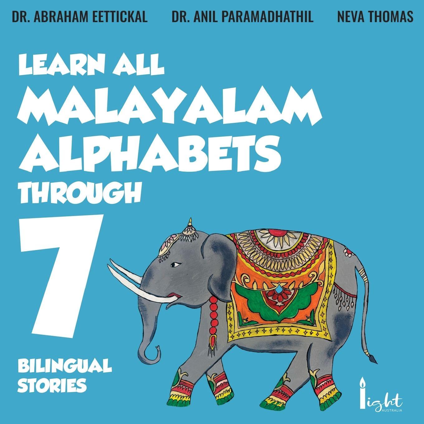 Vorderes Coverbild Learn All Malayalam Alphabets Through 7 Bilingual Stories