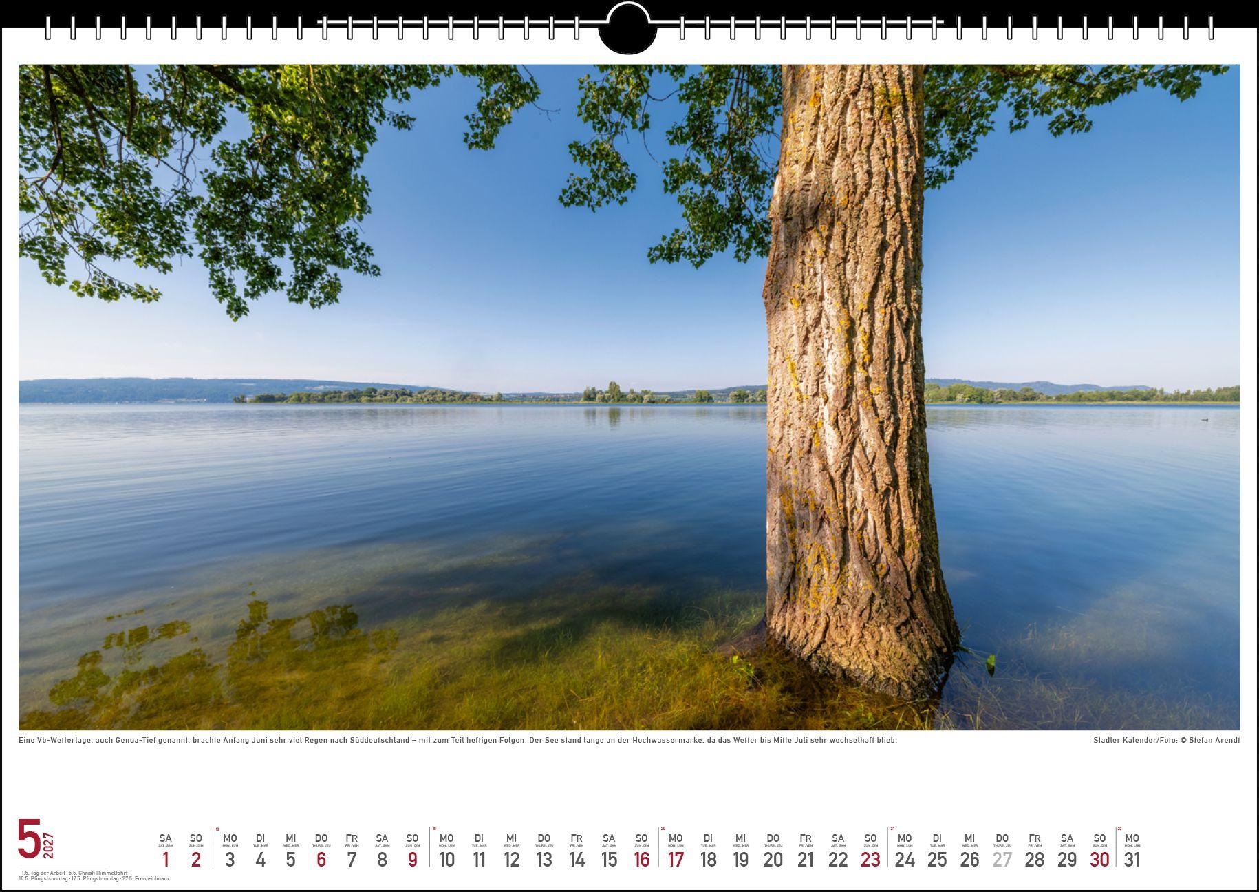 Beispielinhalt (Bild) Wetterstimmungen am Bodensee 2027