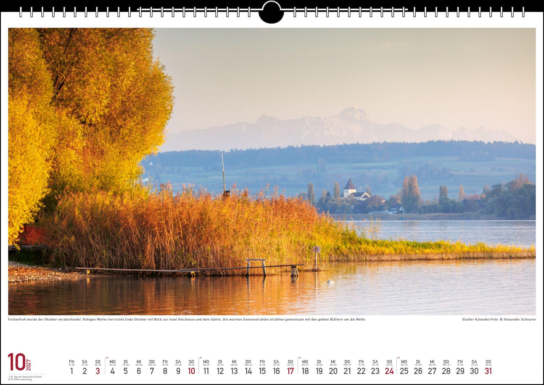 Beispielinhalt (Bild) Wetterstimmungen am Bodensee 2027