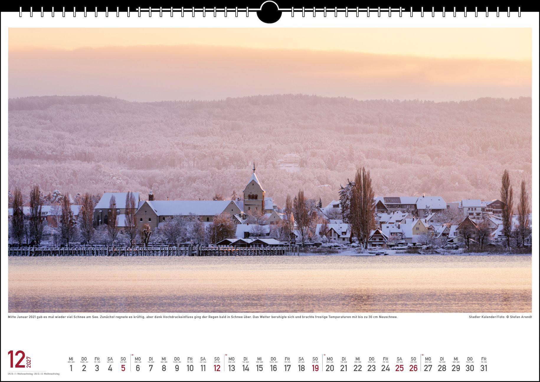 Beispielinhalt (Bild) Wetterstimmungen am Bodensee 2027