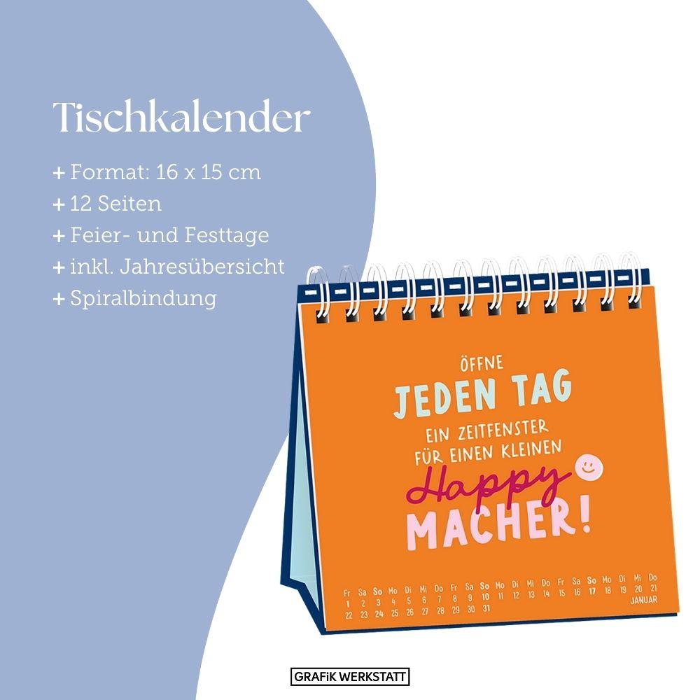 Beispielinhalt (Bild) Tischkalender 2027 Nimm dir Zeit