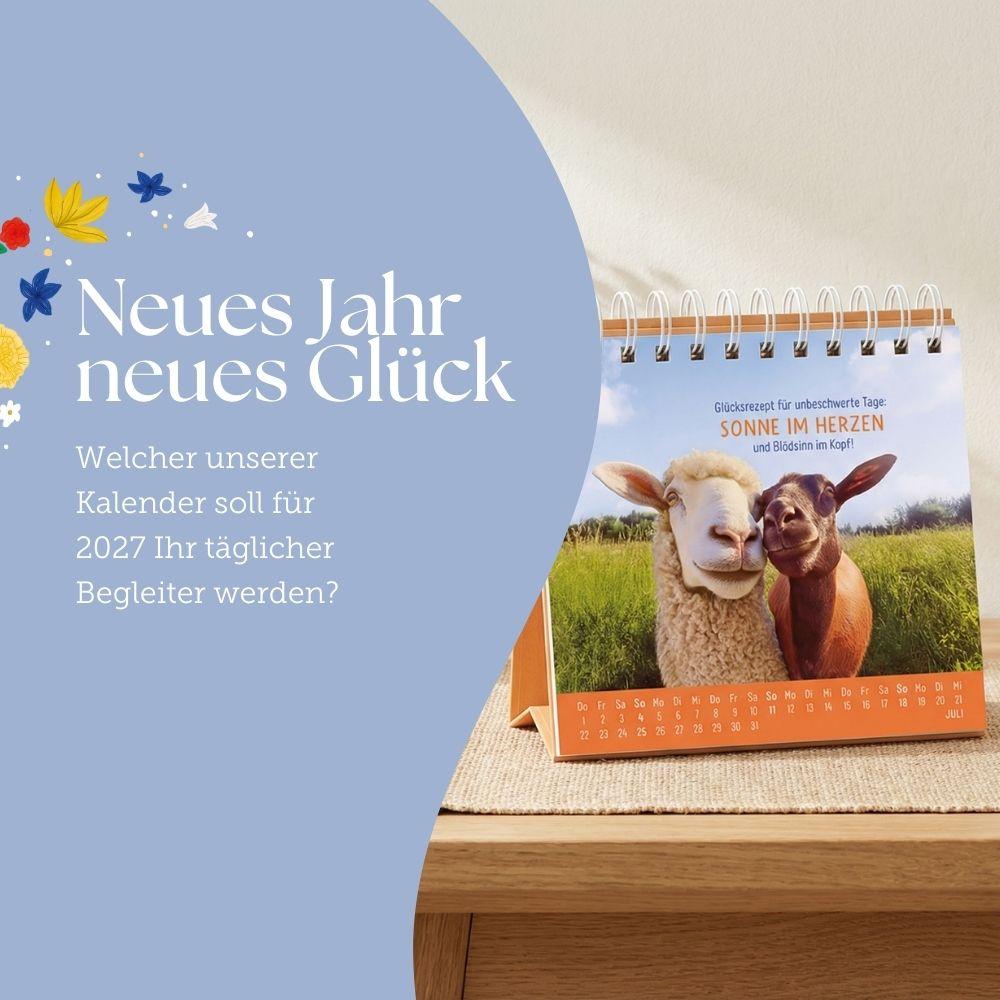 Beispielinhalt (Bild) Tischkalender 2027 Nimm dir Zeit