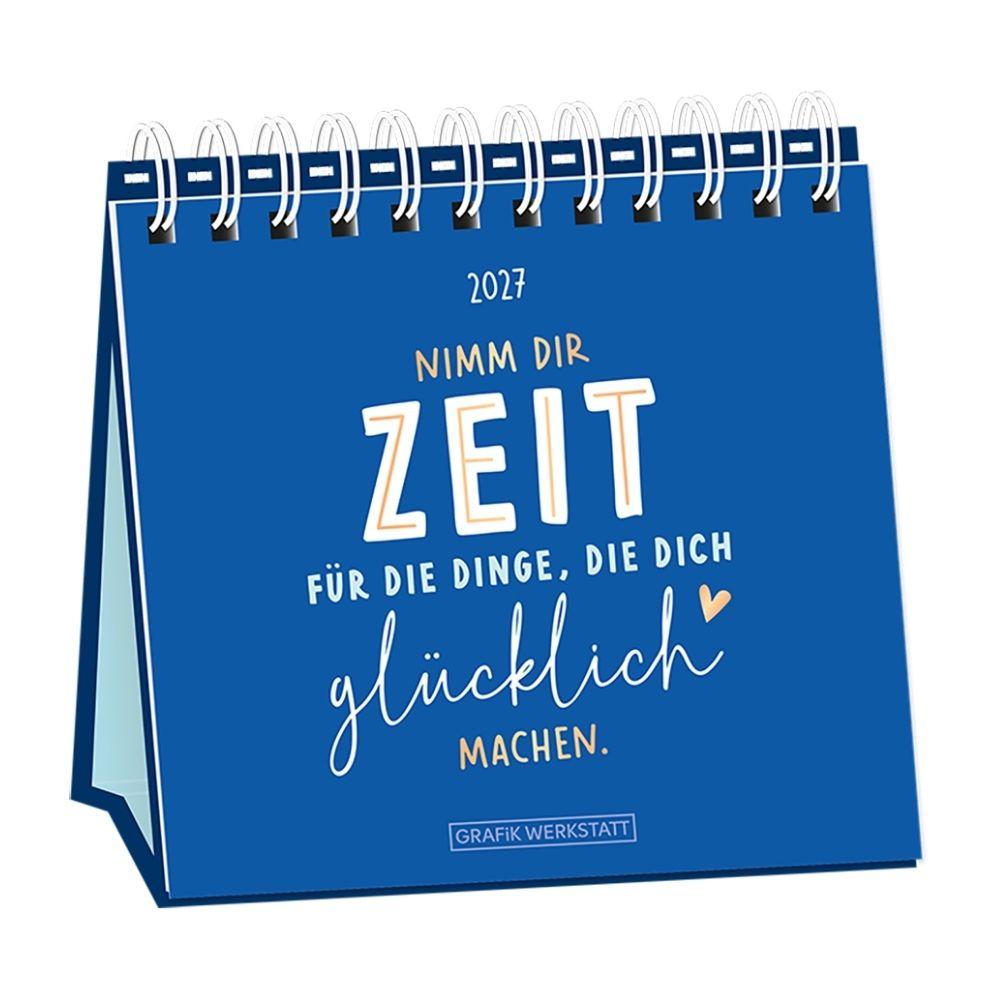 Vorderes Coverbild Tischkalender 2027 Nimm dir Zeit