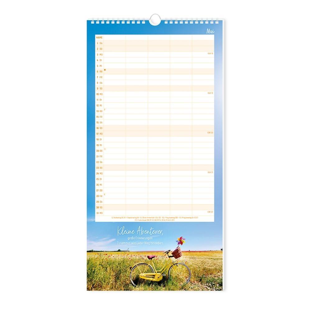 Beispielinhalt (Bild) Familienplaner 2027 Classic