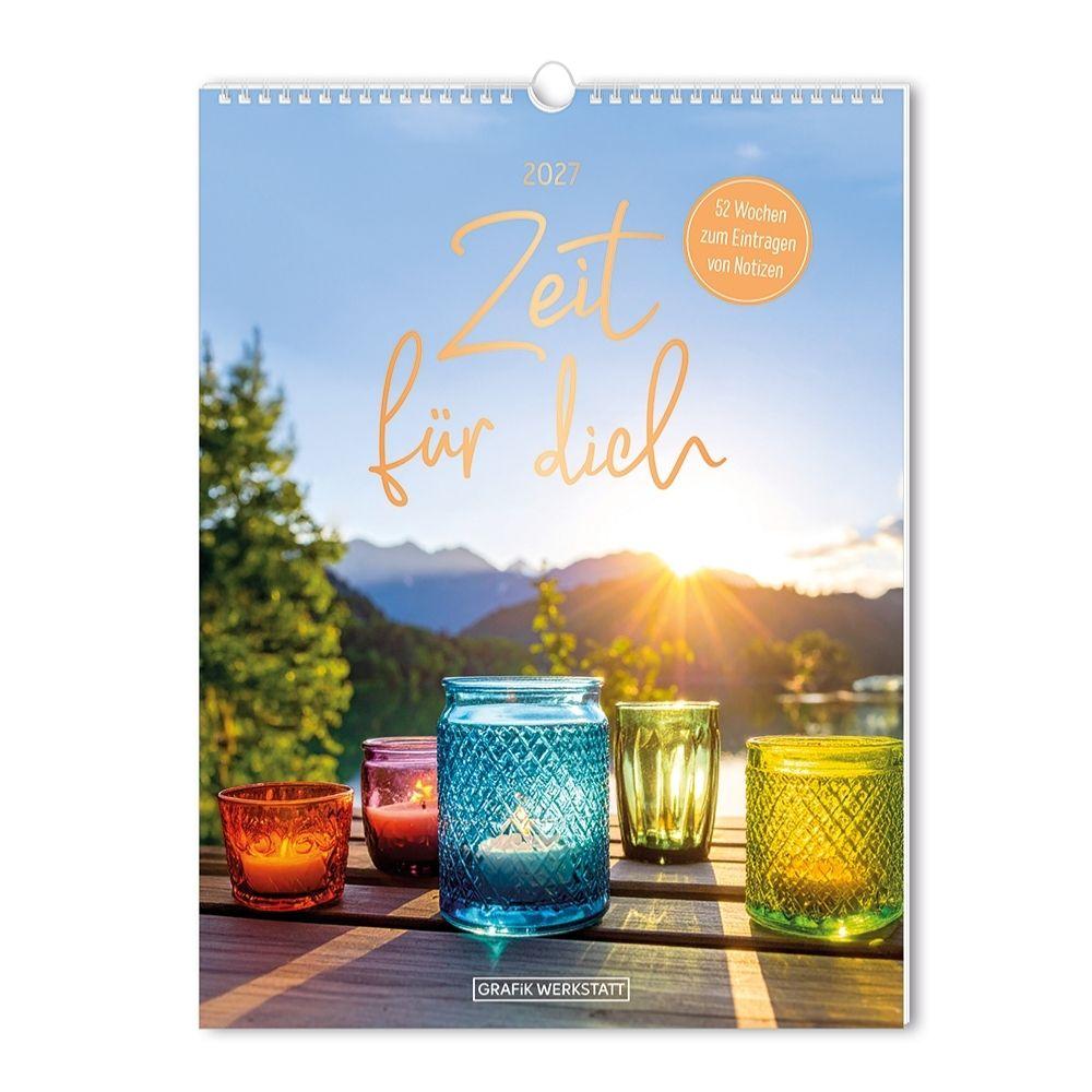 Vorderes Coverbild Wochenkalender klein 2027 Zeit für dich