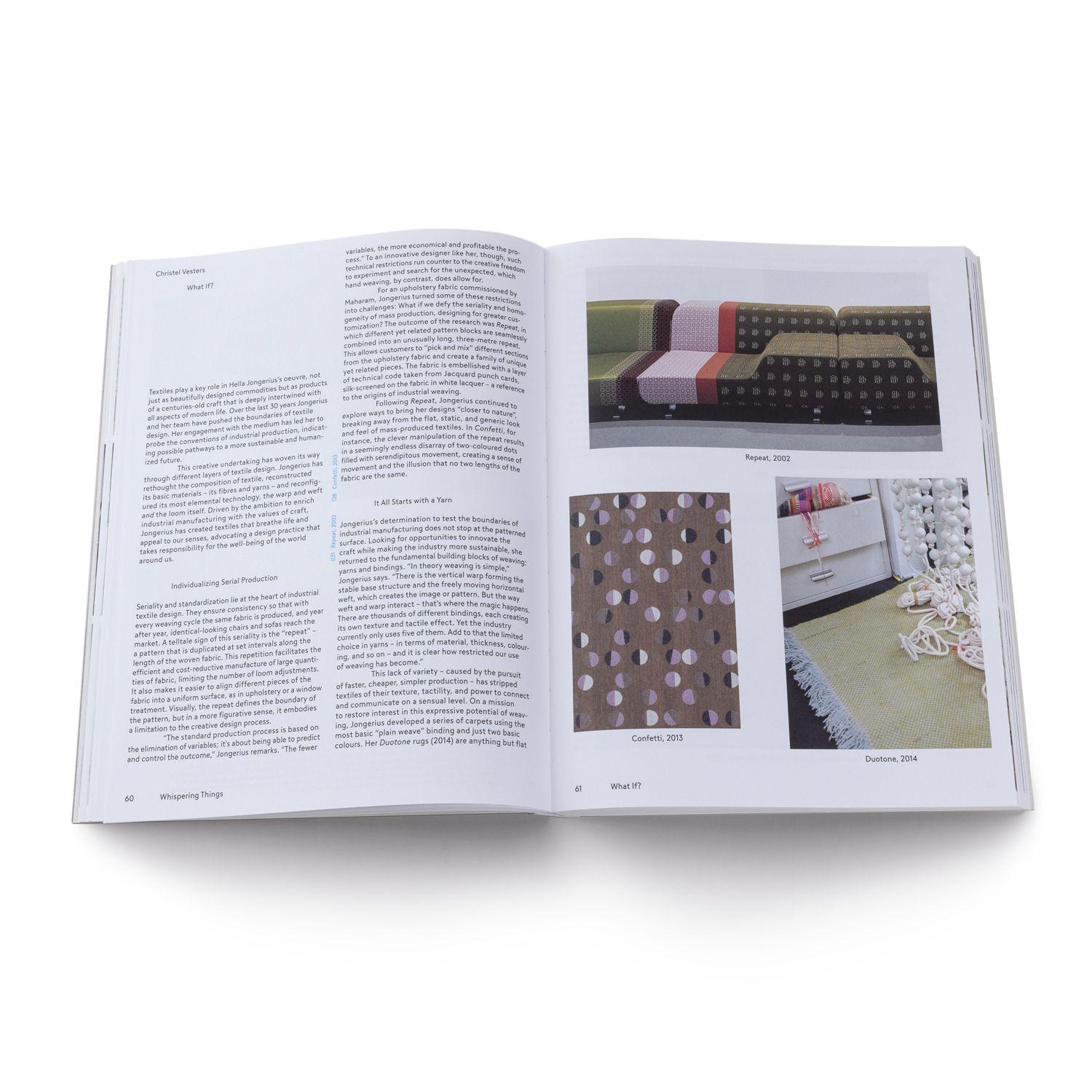 Beispielinhalt (Bild) Hella Jongerius: Whispering Things