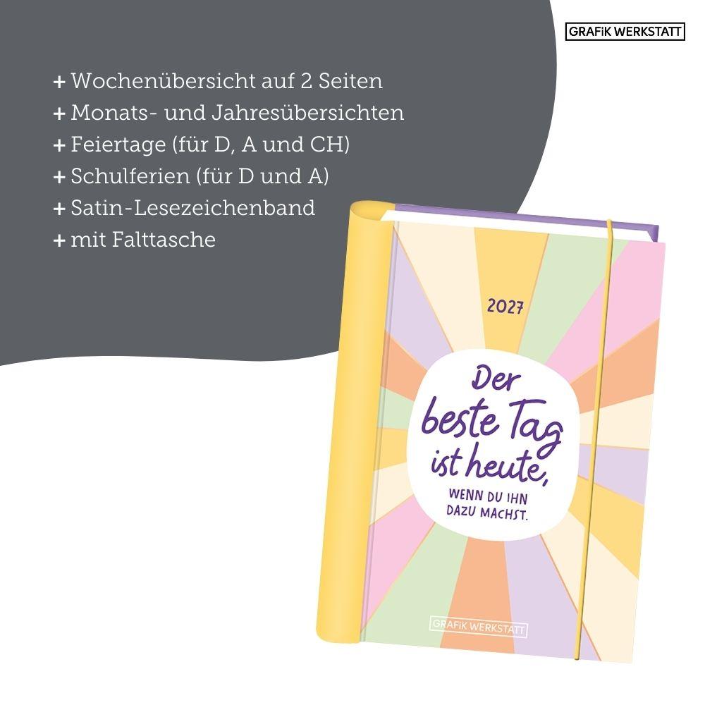 Beispielinhalt (Bild) Terminplaner 2027 Der beste Tag