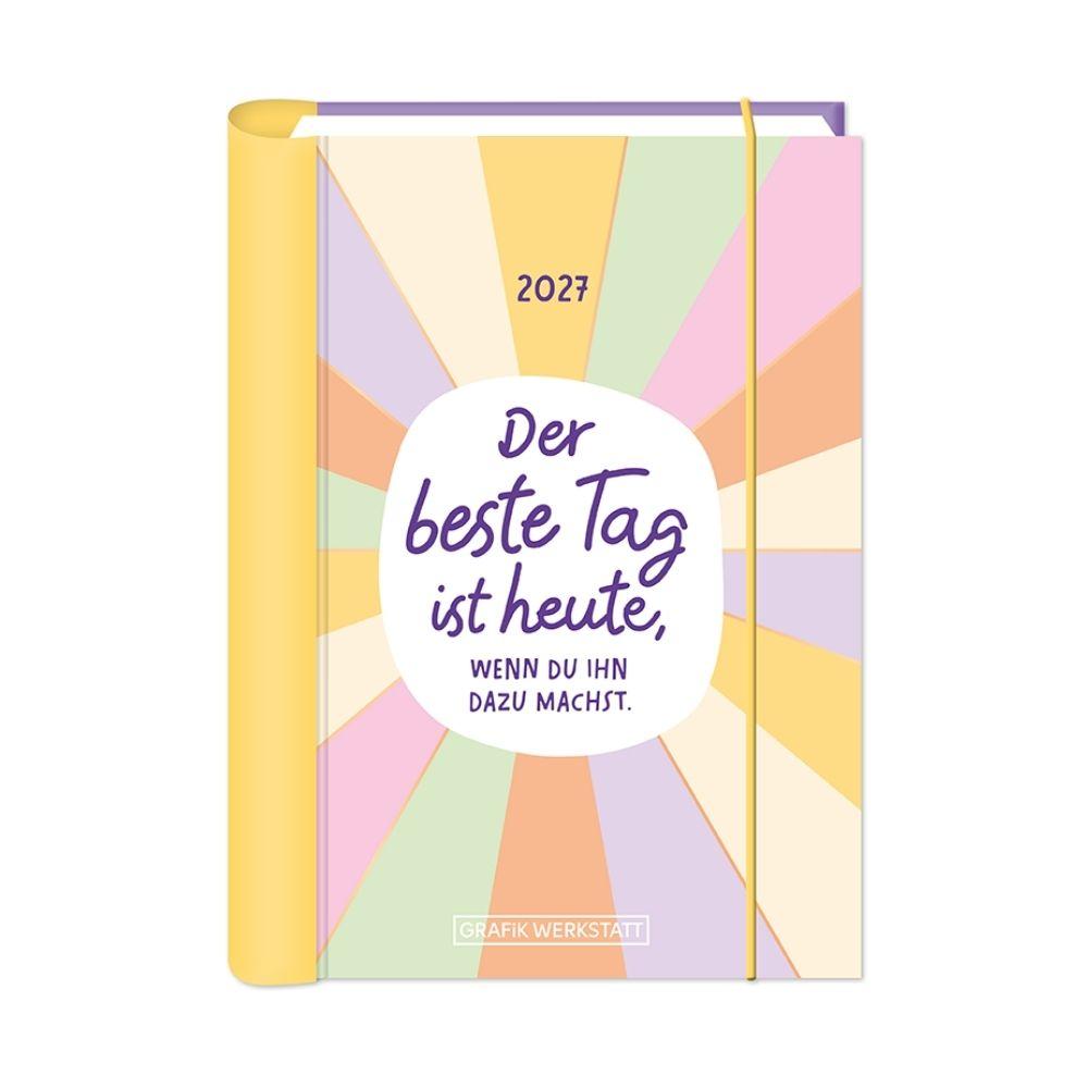Vorderes Coverbild Terminplaner 2027 Der beste Tag