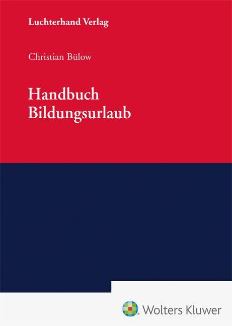 Vorderes Coverbild Handbuch Bildungsurlaub