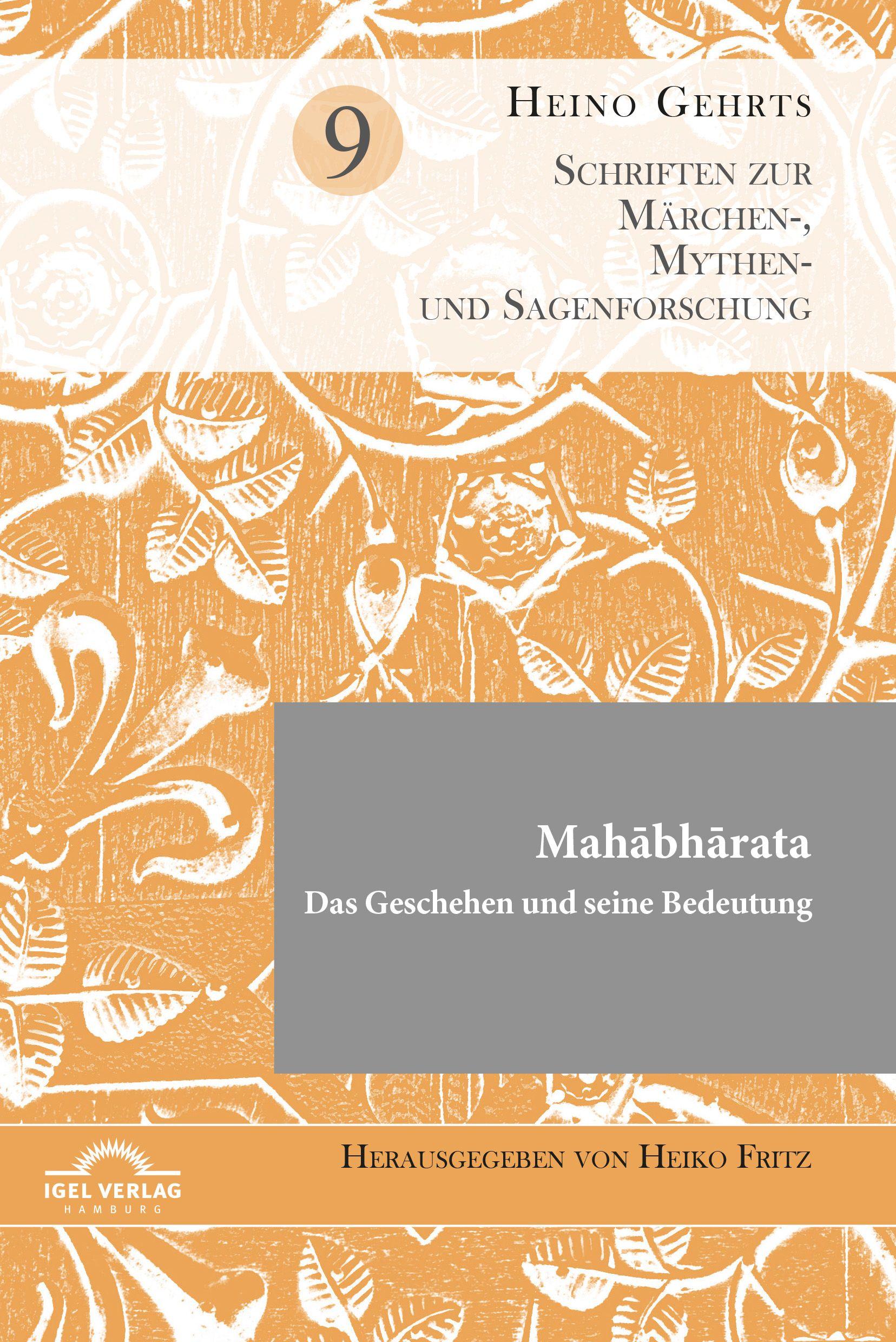 Vorderes Coverbild Mahabharata . Das Geschehen und seine Bedeutung