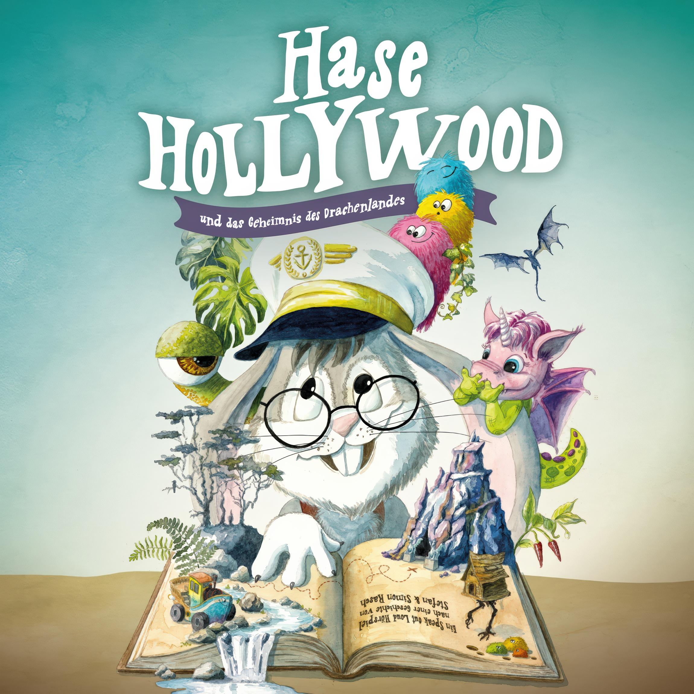 Vorderes Coverbild Hase Hollywood und das Geheimnis des Drachenlandes - Audio CDs