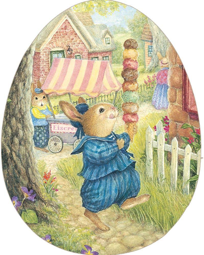 Vorderes Coverbild Ei-Puzzle Ostereis - 60 Teile