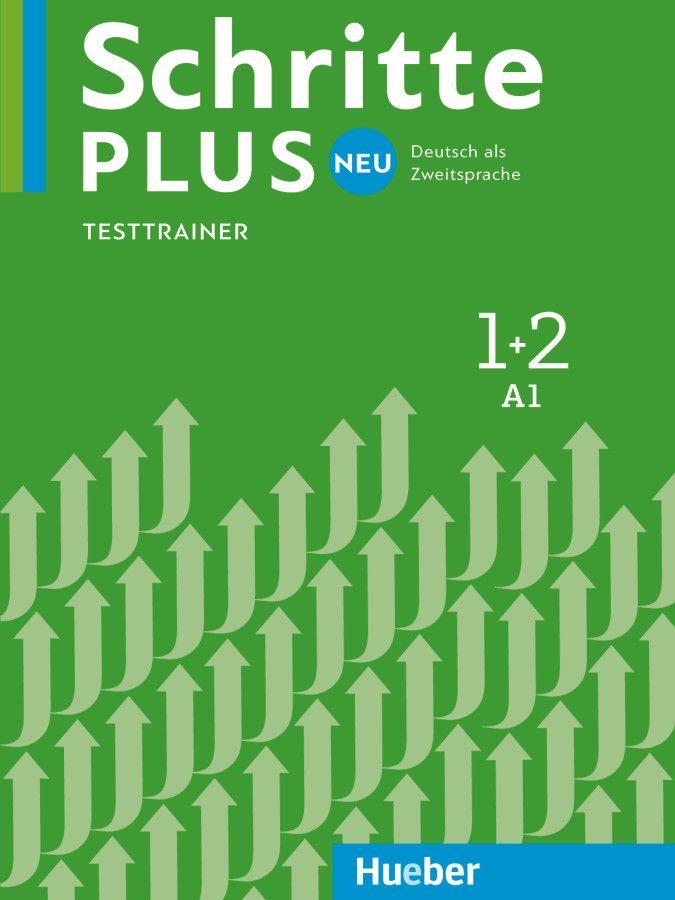 Vorderes Coverbild Schritte plus Neu 1+2. Testtrainer mit Audios online