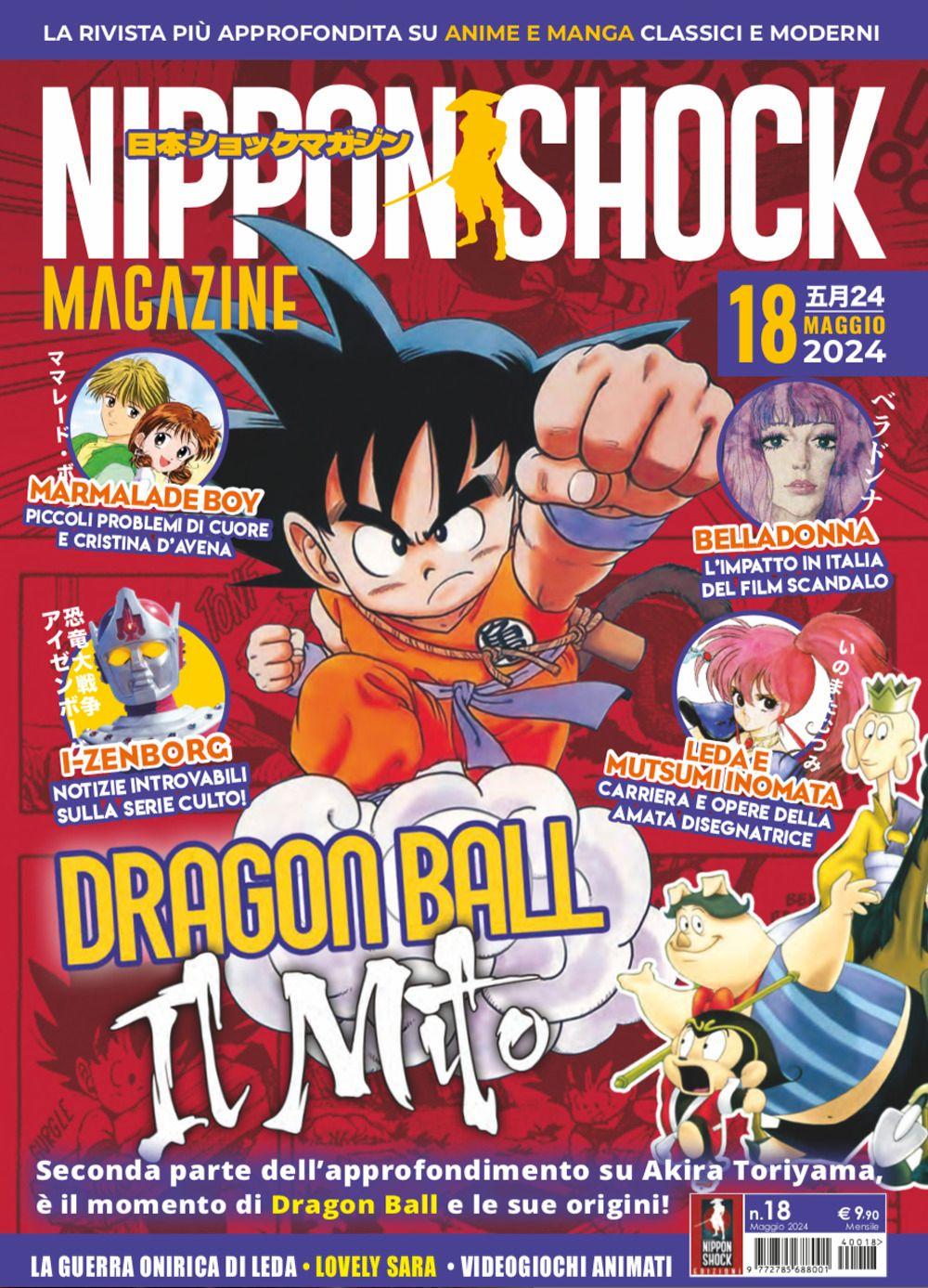 Vorderes Coverbild Nippon shock magazine (2024). Vol. 18