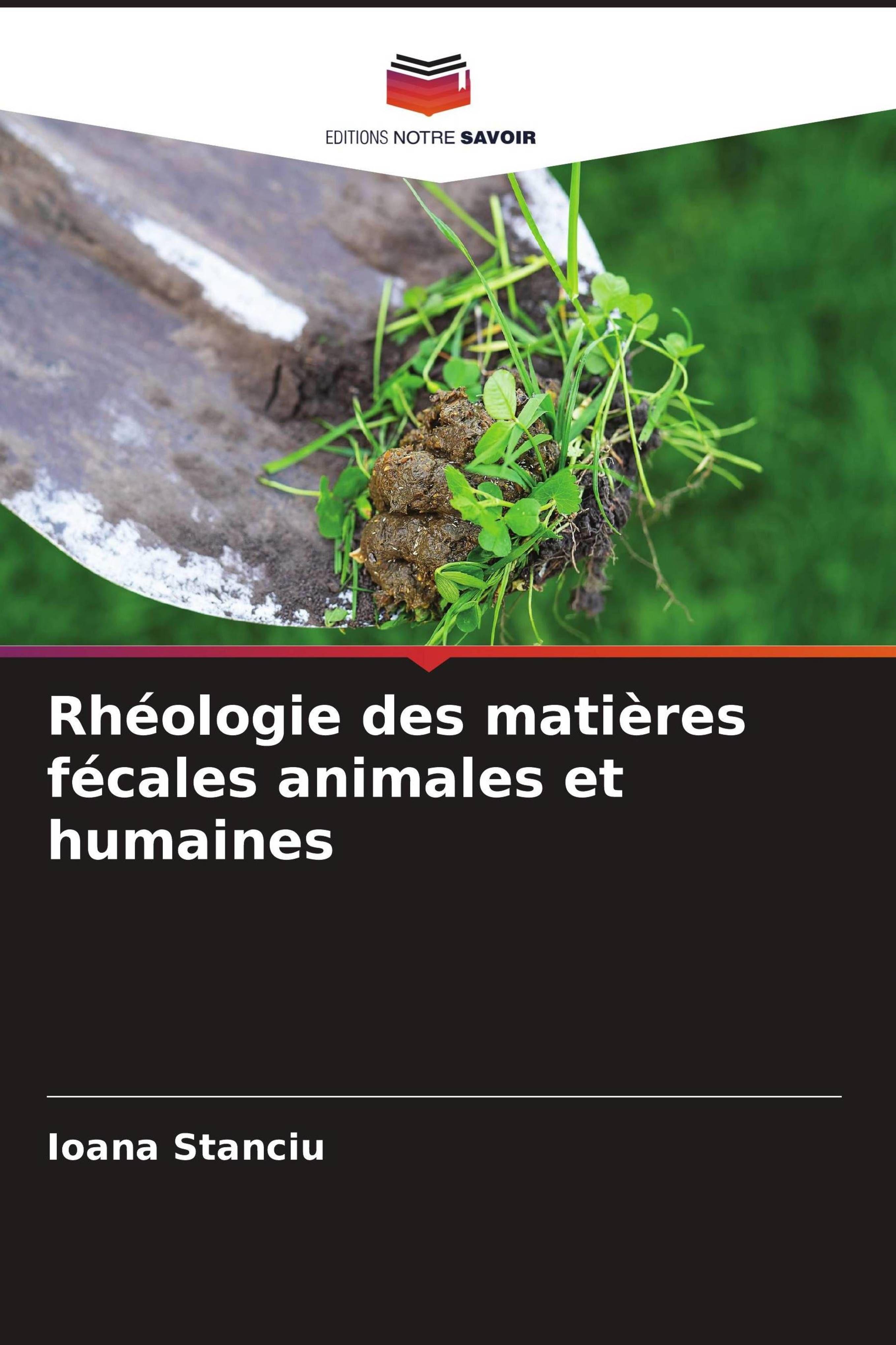 Vorderes Coverbild Rhéologie des matières fécales animales et humaines