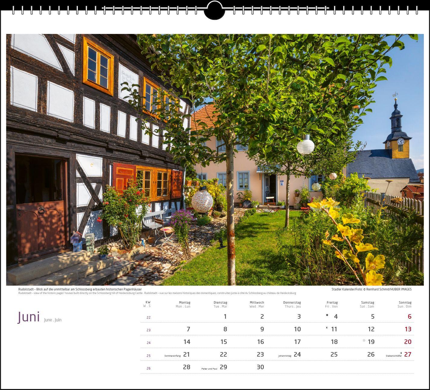 Beispielinhalt (Bild) Malerisches Thüringen 2027