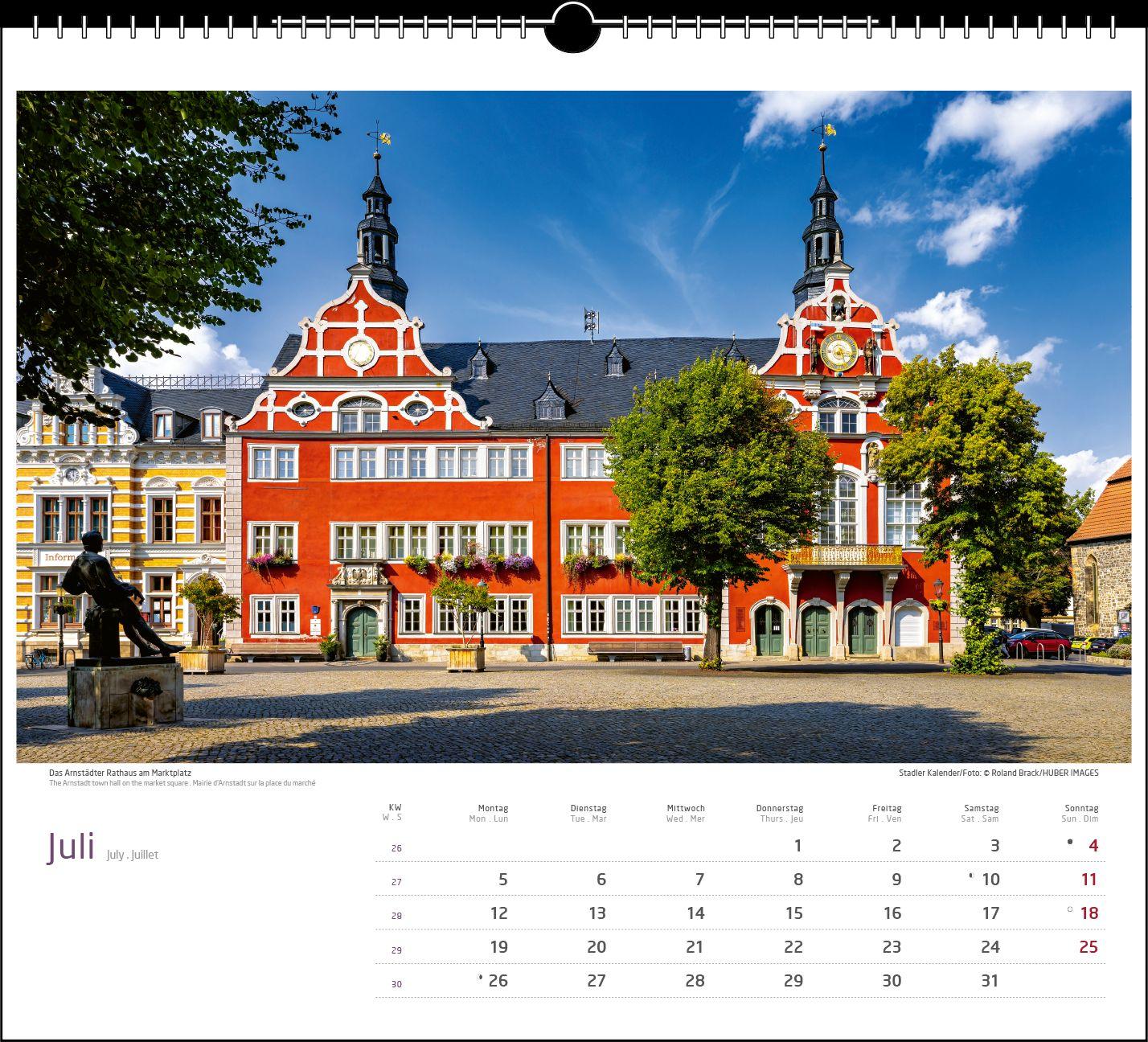 Beispielinhalt (Bild) Malerisches Thüringen 2027