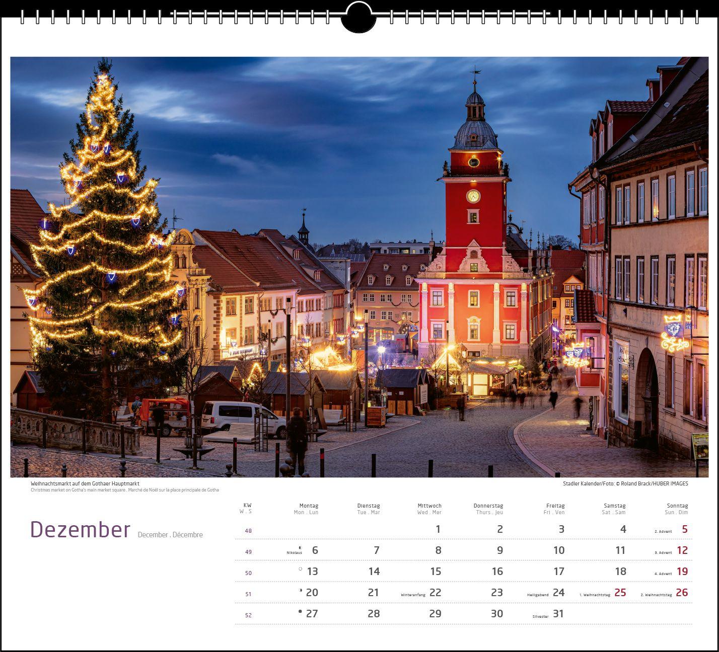 Beispielinhalt (Bild) Malerisches Thüringen 2027