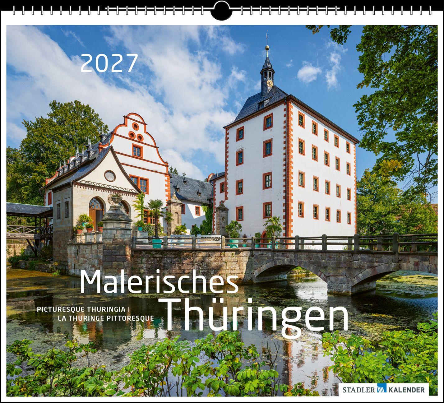 Vorderes Coverbild Malerisches Thüringen 2027