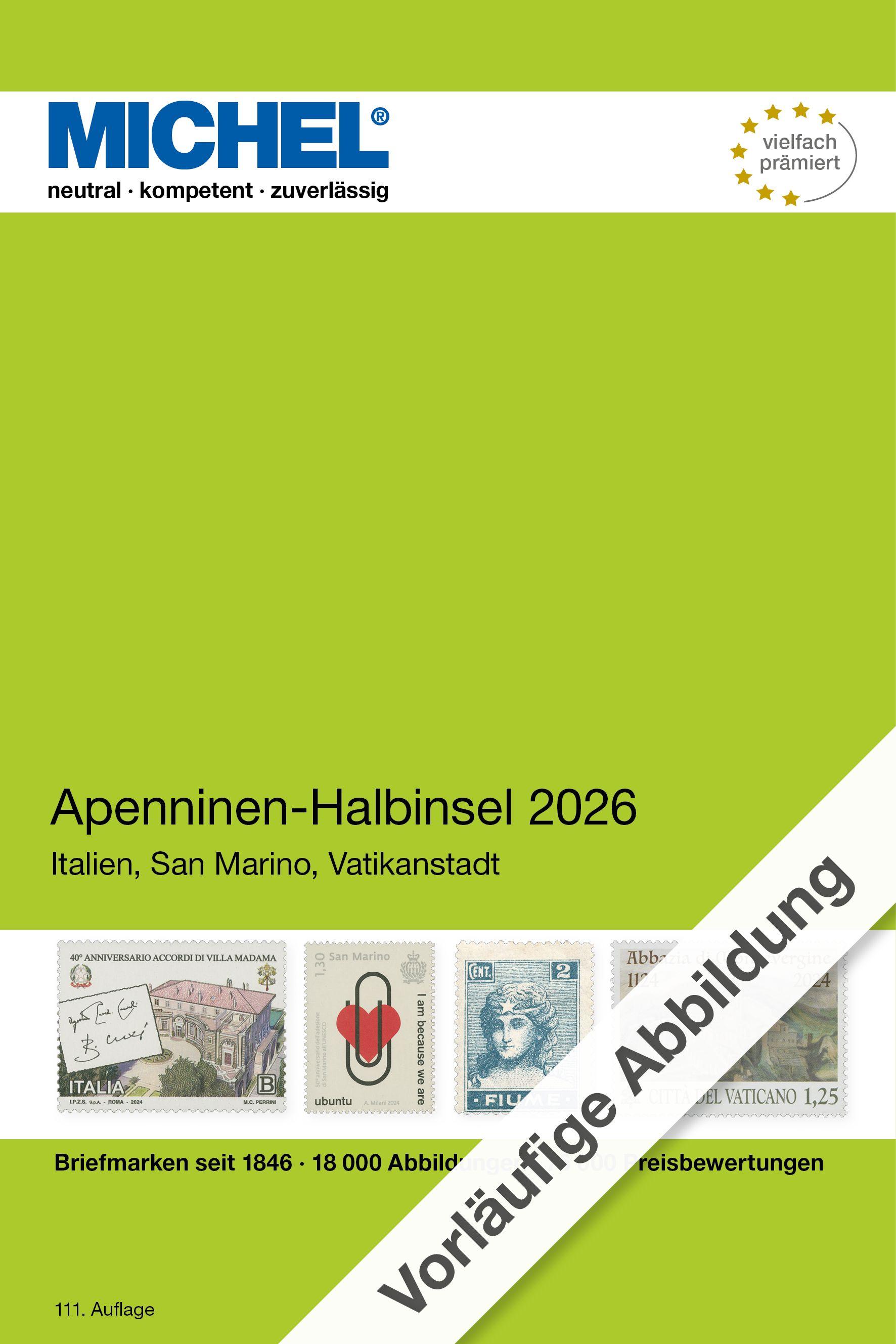 Vorderes Coverbild Apenninen-Halbinsel
