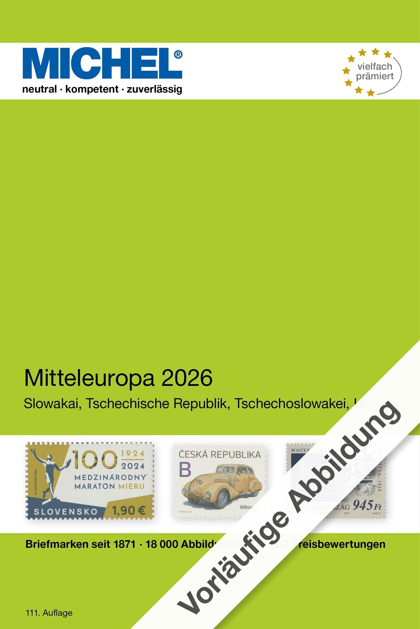 Vorderes Coverbild Mitteleuropa 2026