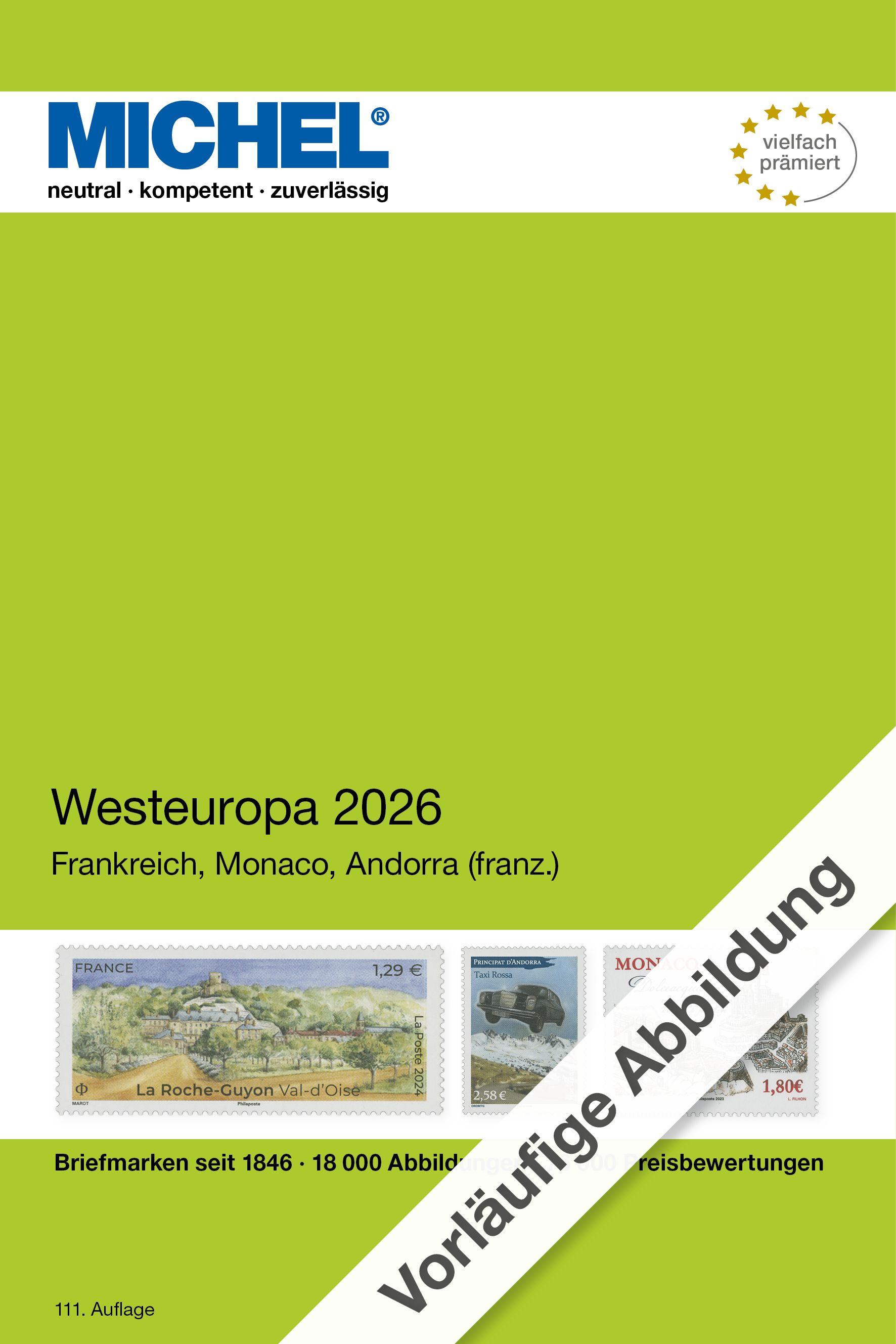 Vorderes Coverbild Westeuropa 2026