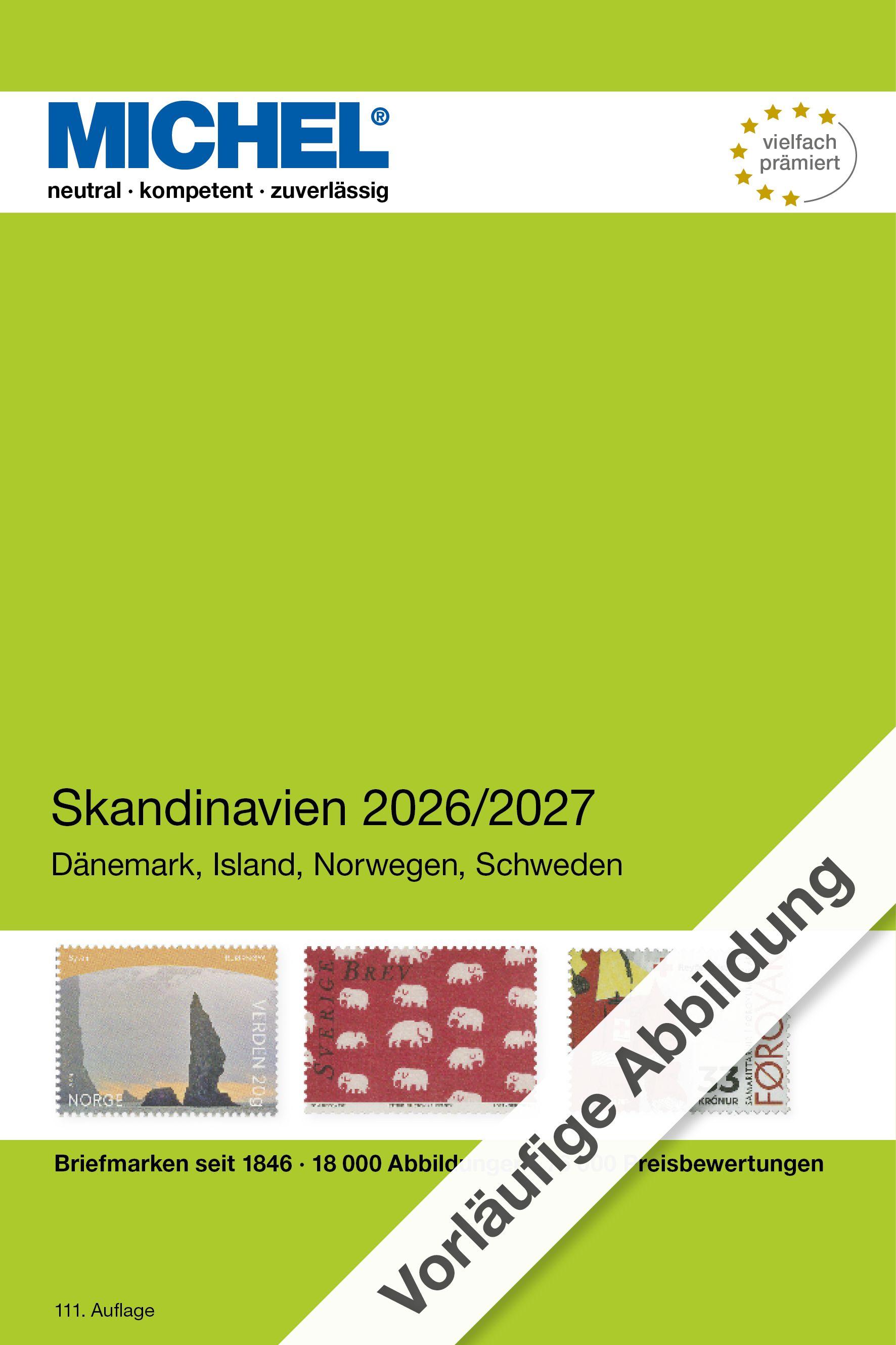 Vorderes Coverbild Skandinavien 2026/2027