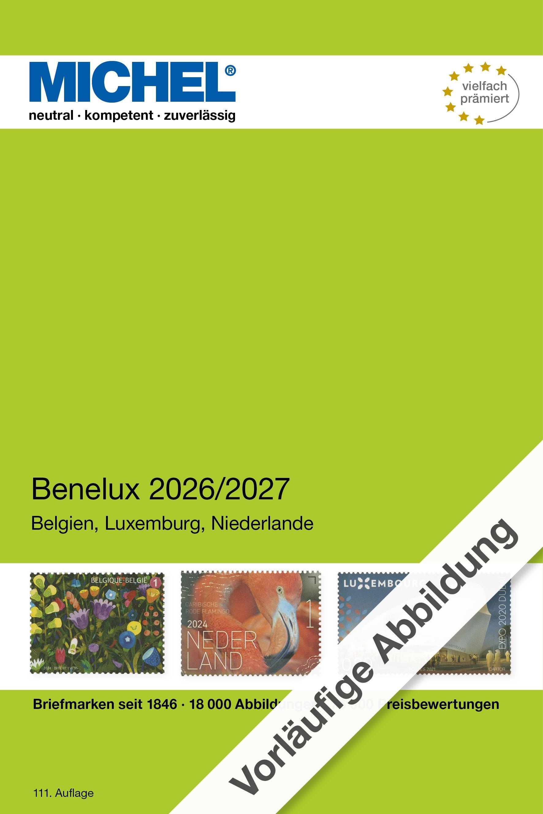 Vorderes Coverbild Benelux 2026/2027