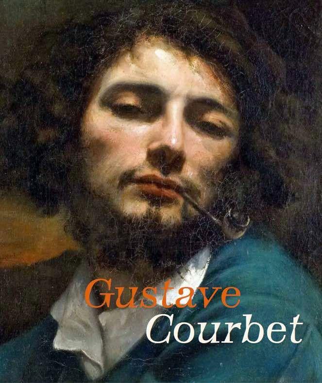 Vorderes Coverbild Gustave Courbet. (dt. Ausgabe)