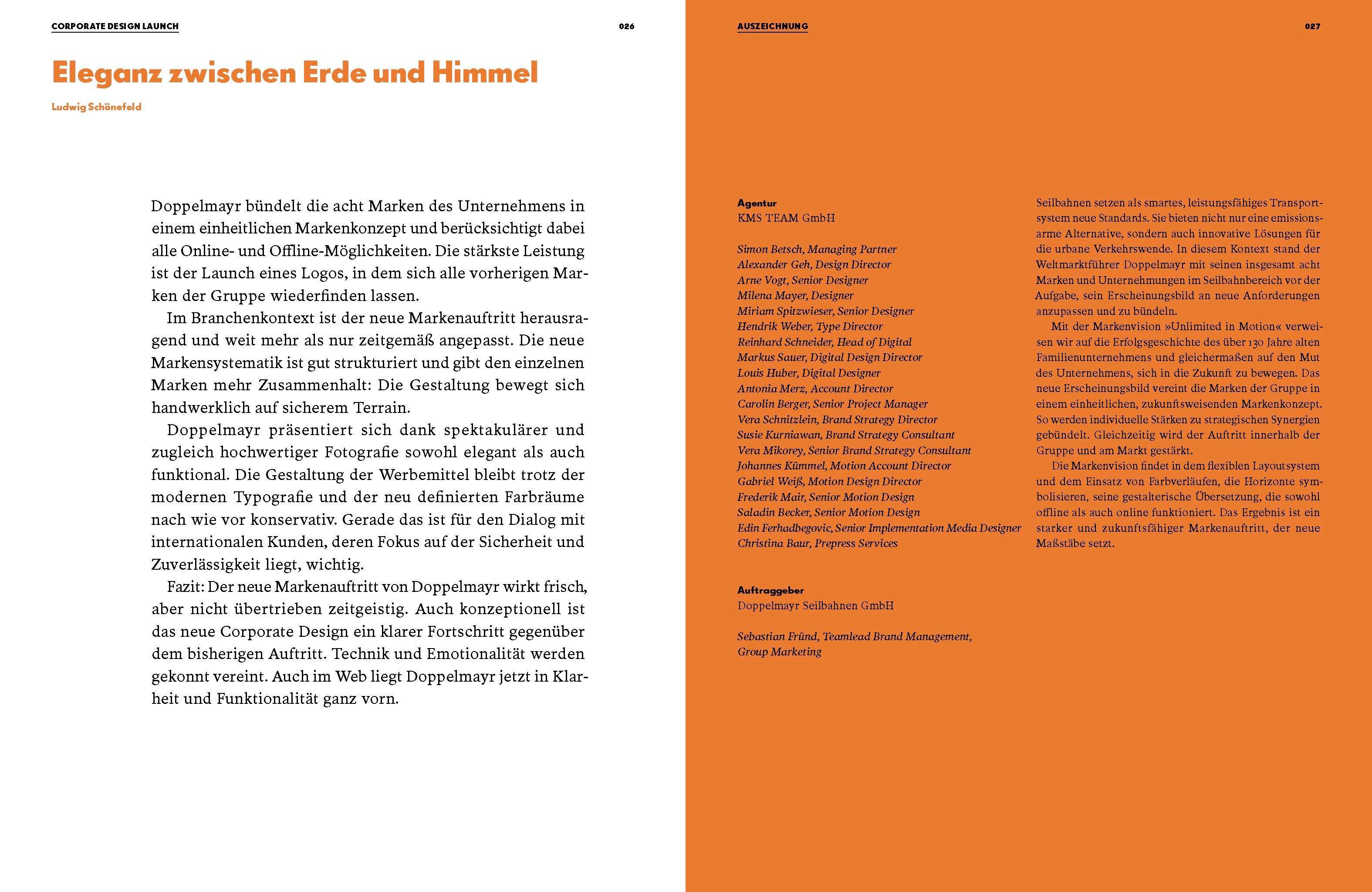 Beispielinhalt (Bild) 33. Corporate Design Preis