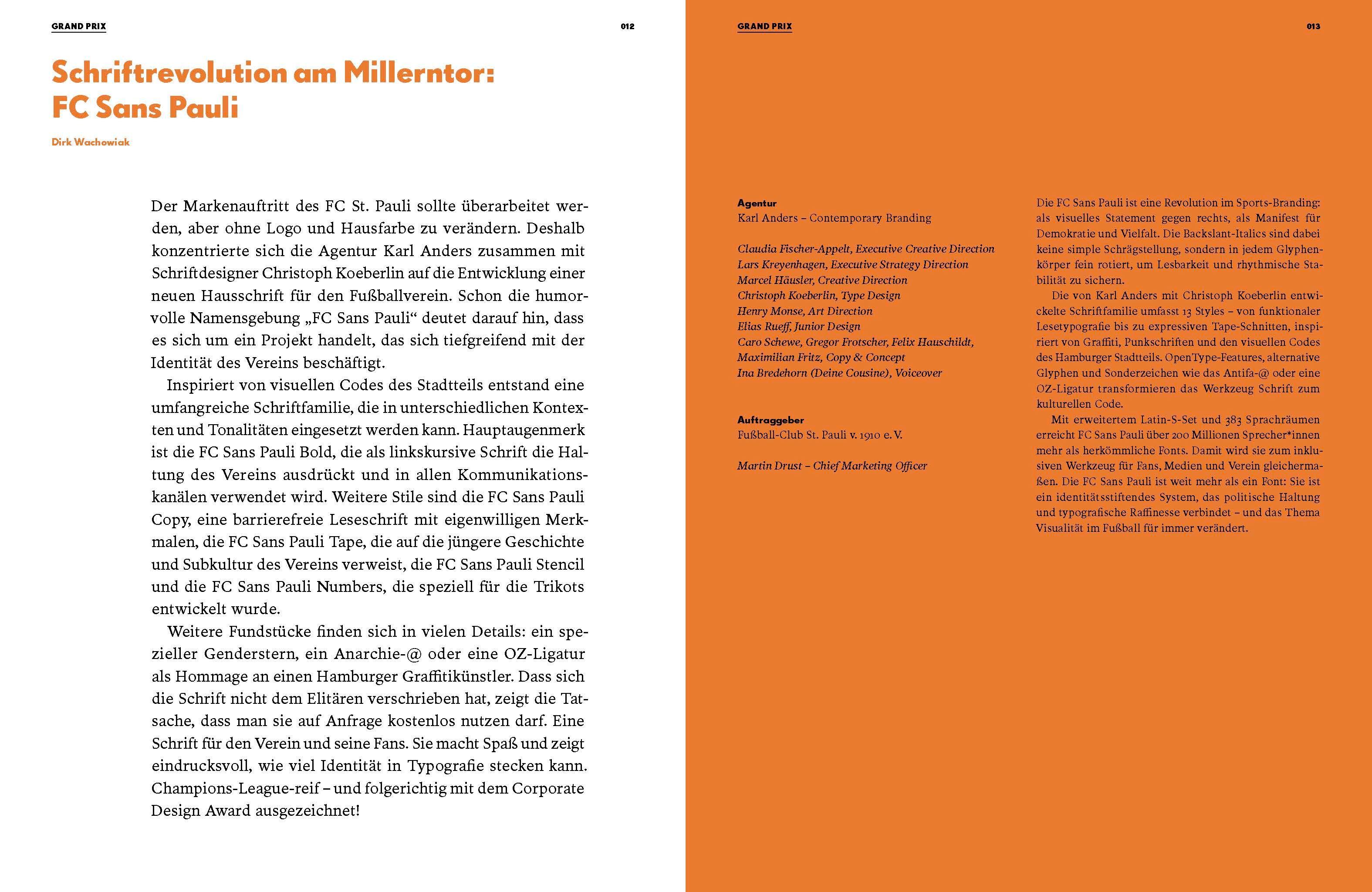 Beispielinhalt (Bild) 33. Corporate Design Preis