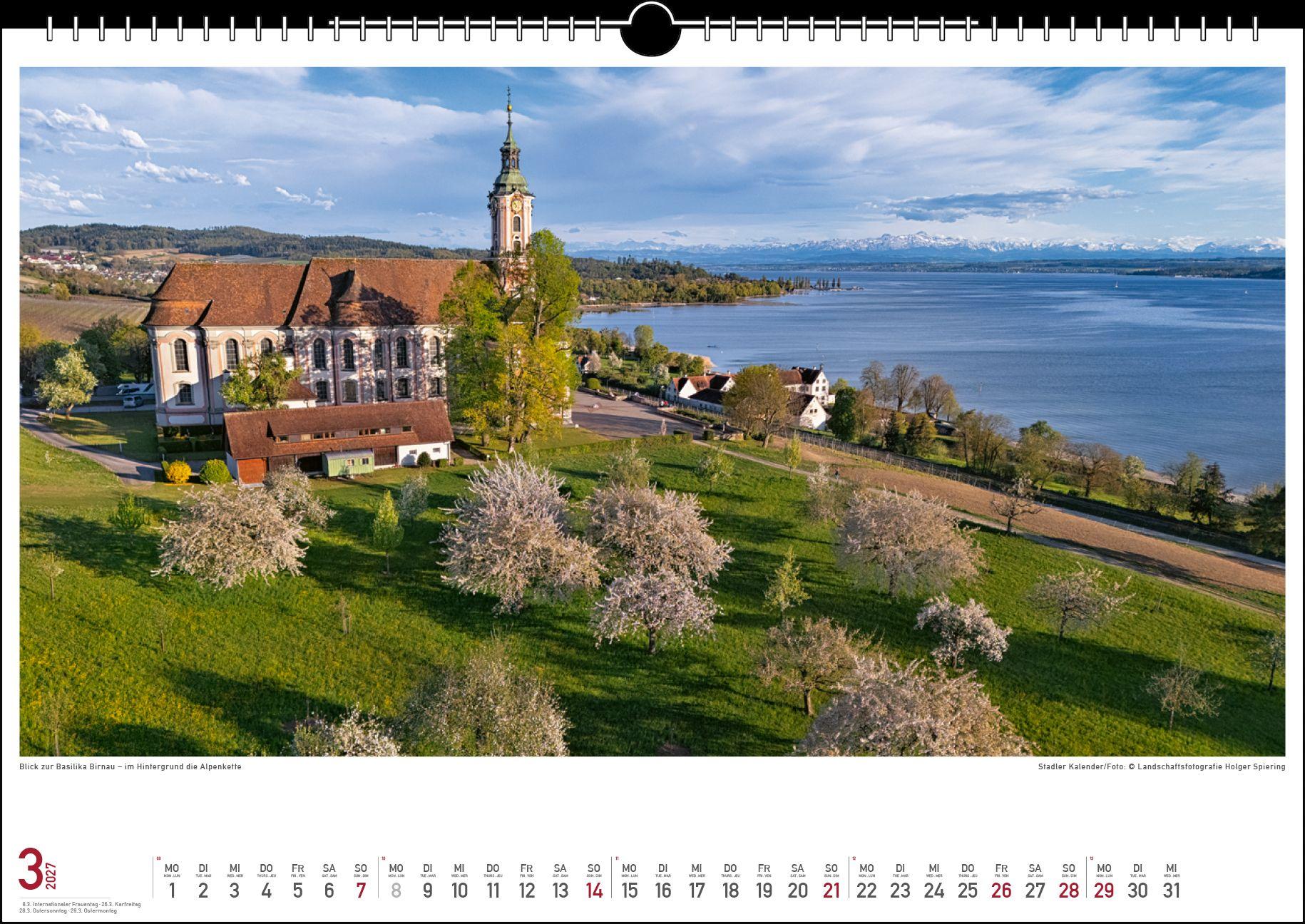 Beispielinhalt (Bild) Malerischer Bodensee 2027