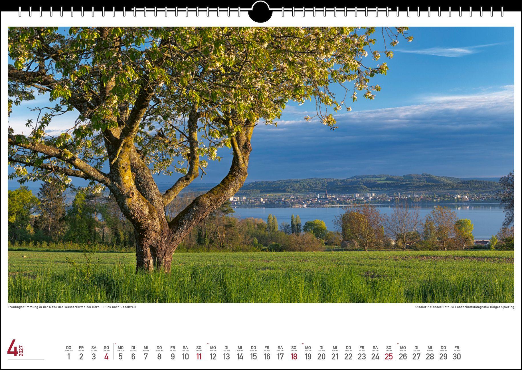 Beispielinhalt (Bild) Malerischer Bodensee 2027