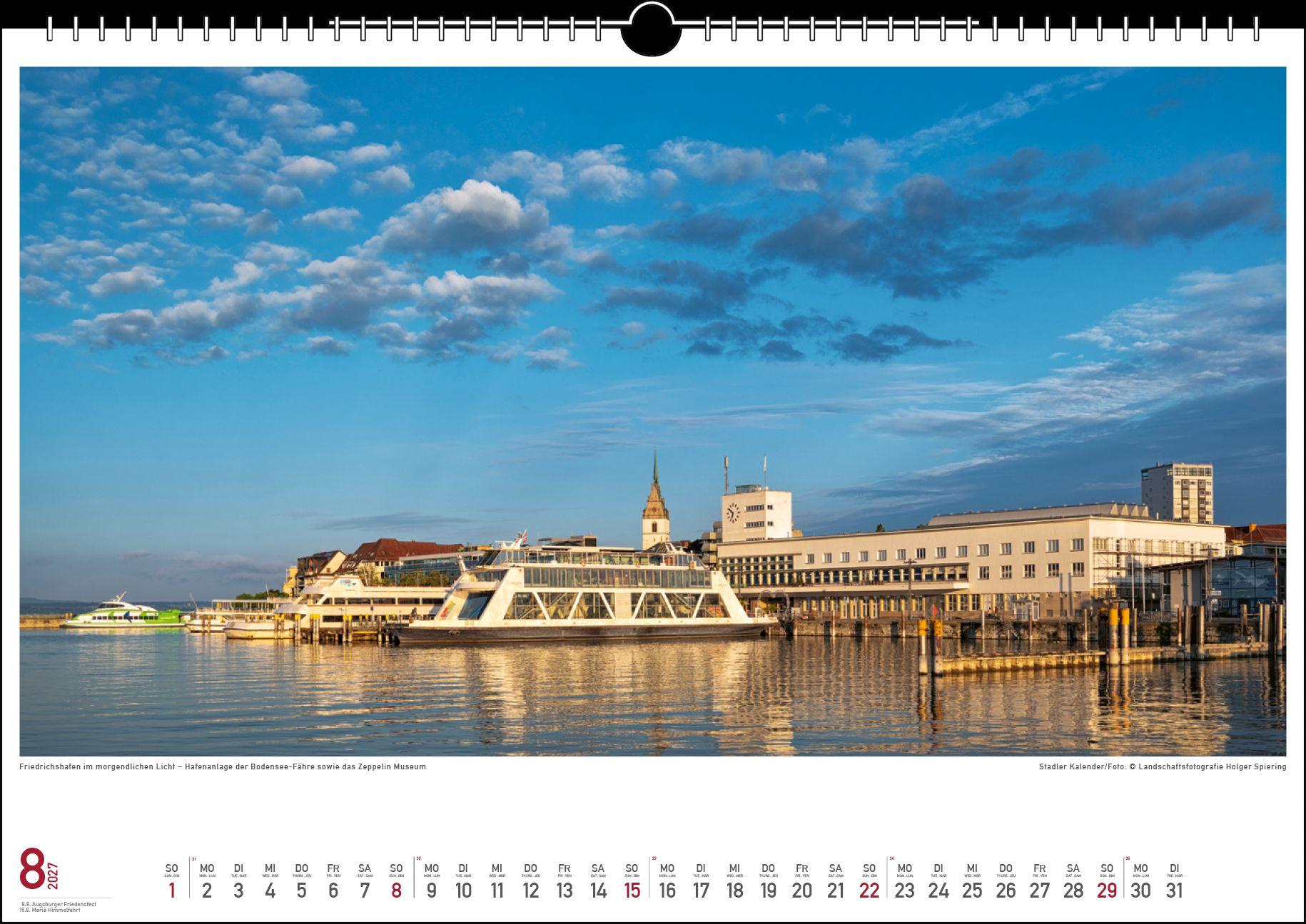 Beispielinhalt (Bild) Malerischer Bodensee 2027