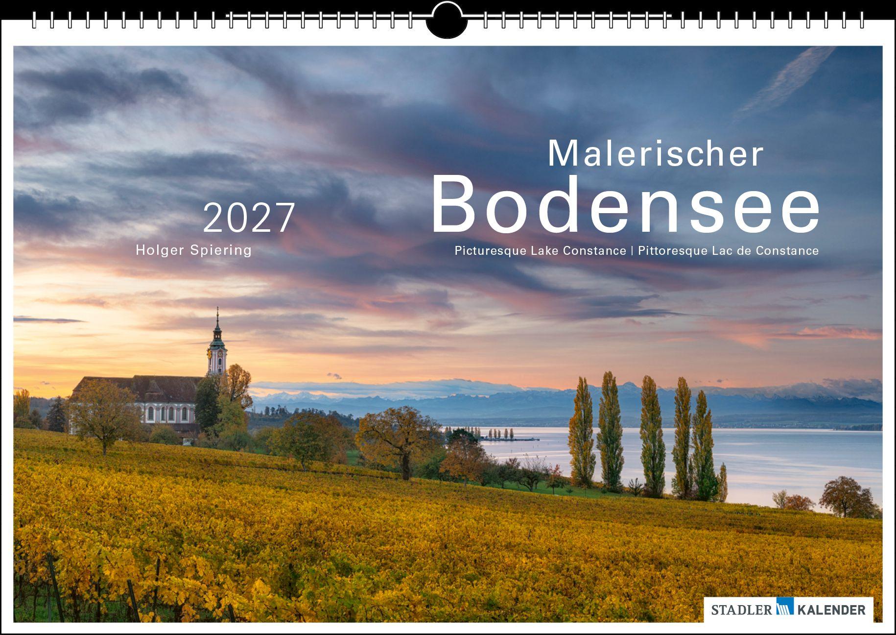 Vorderes Coverbild Malerischer Bodensee 2027