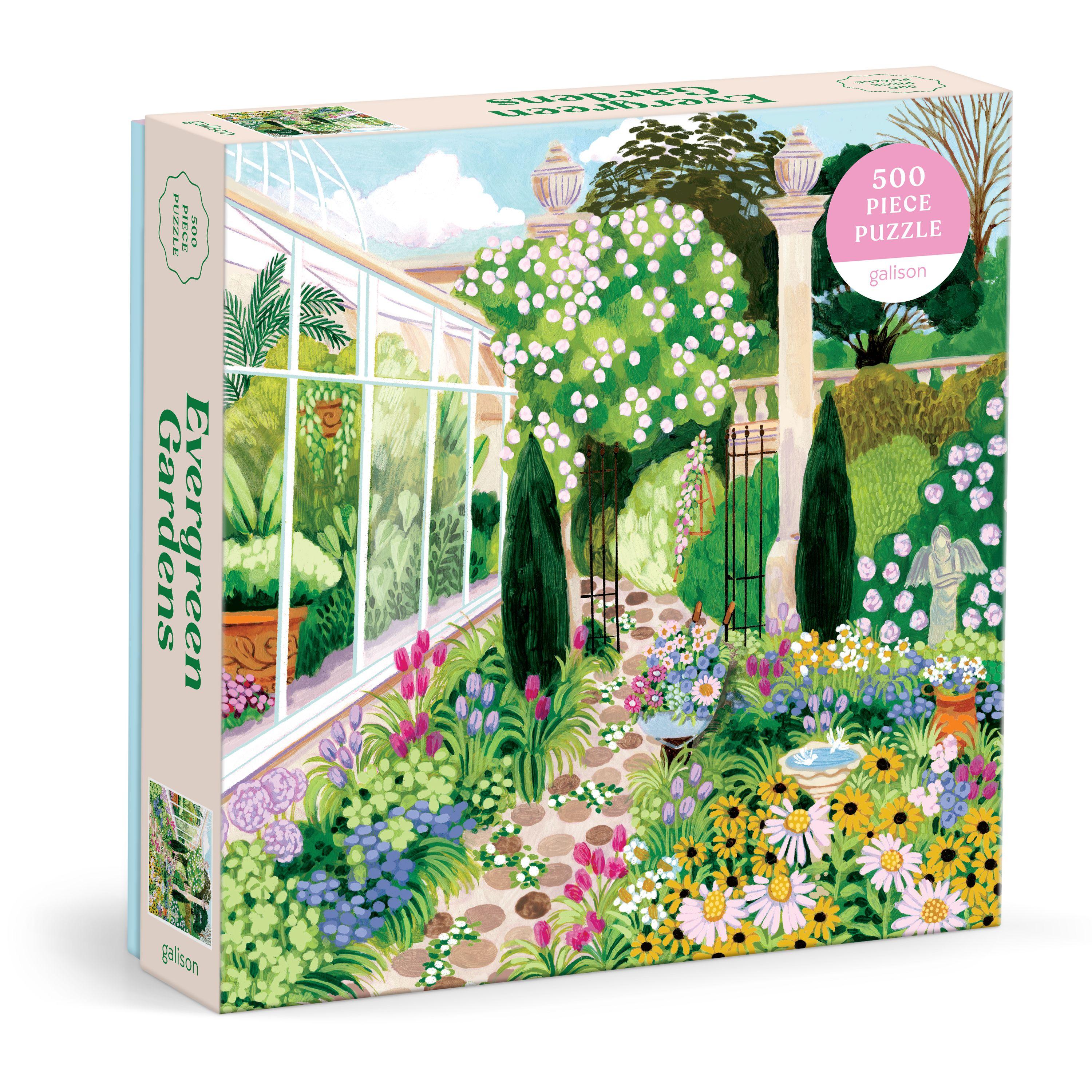Vorderes Coverbild Evergreen Gardens 500 Piece Puzzle