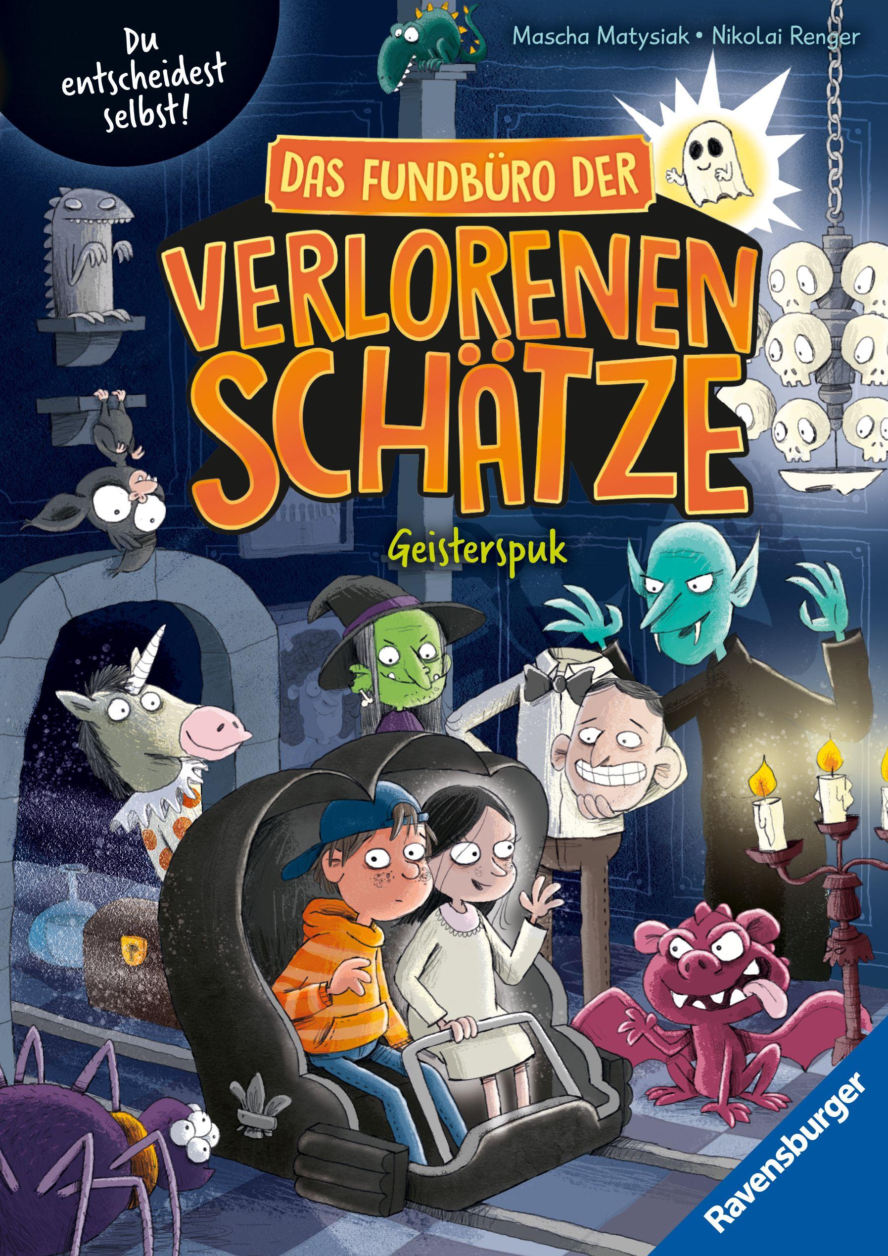 Vorderes Coverbild Das Fundbüro der verlorenen Schätze - Geisterspuk