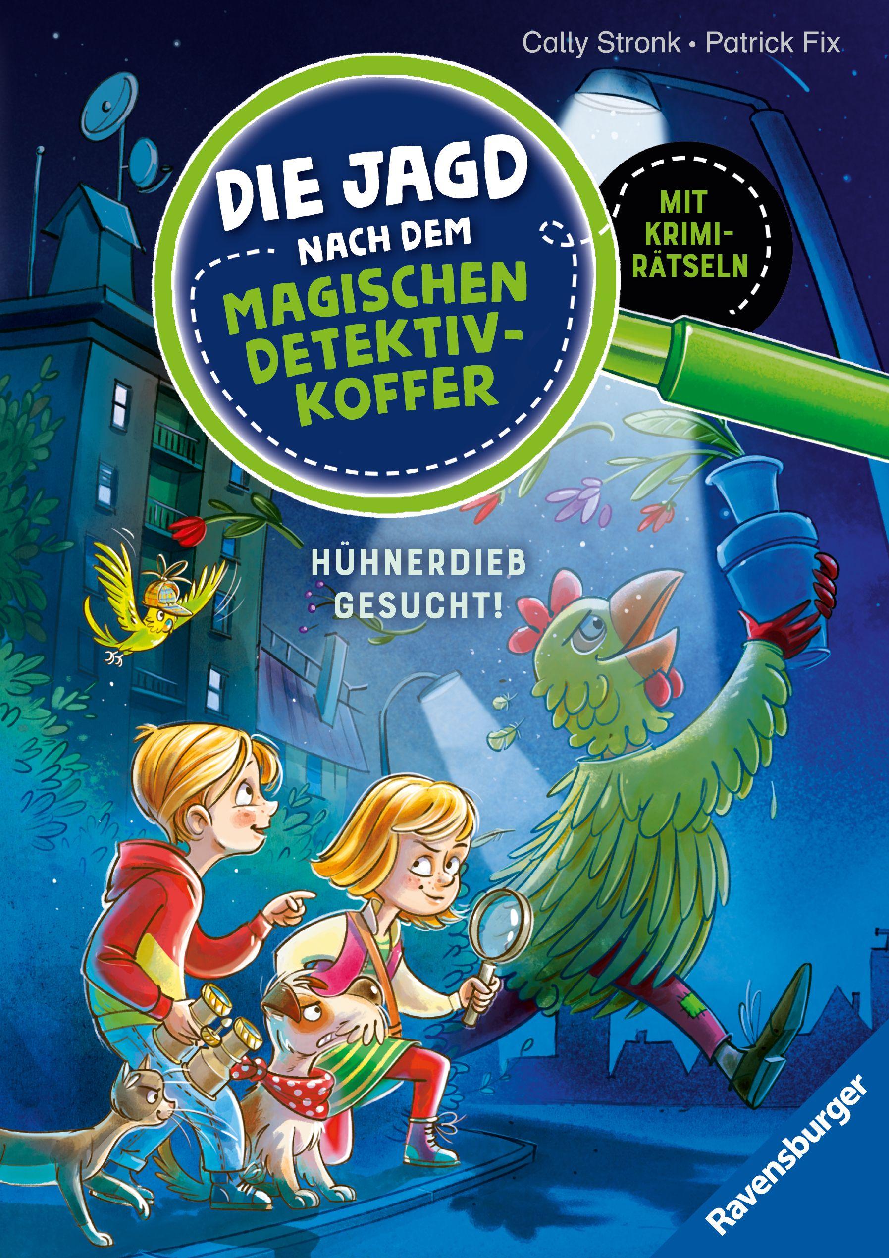 Vorderes Coverbild Die Jagd nach dem magischen Detektivkoffer, Band 3 - Hühnerdieb gesucht!