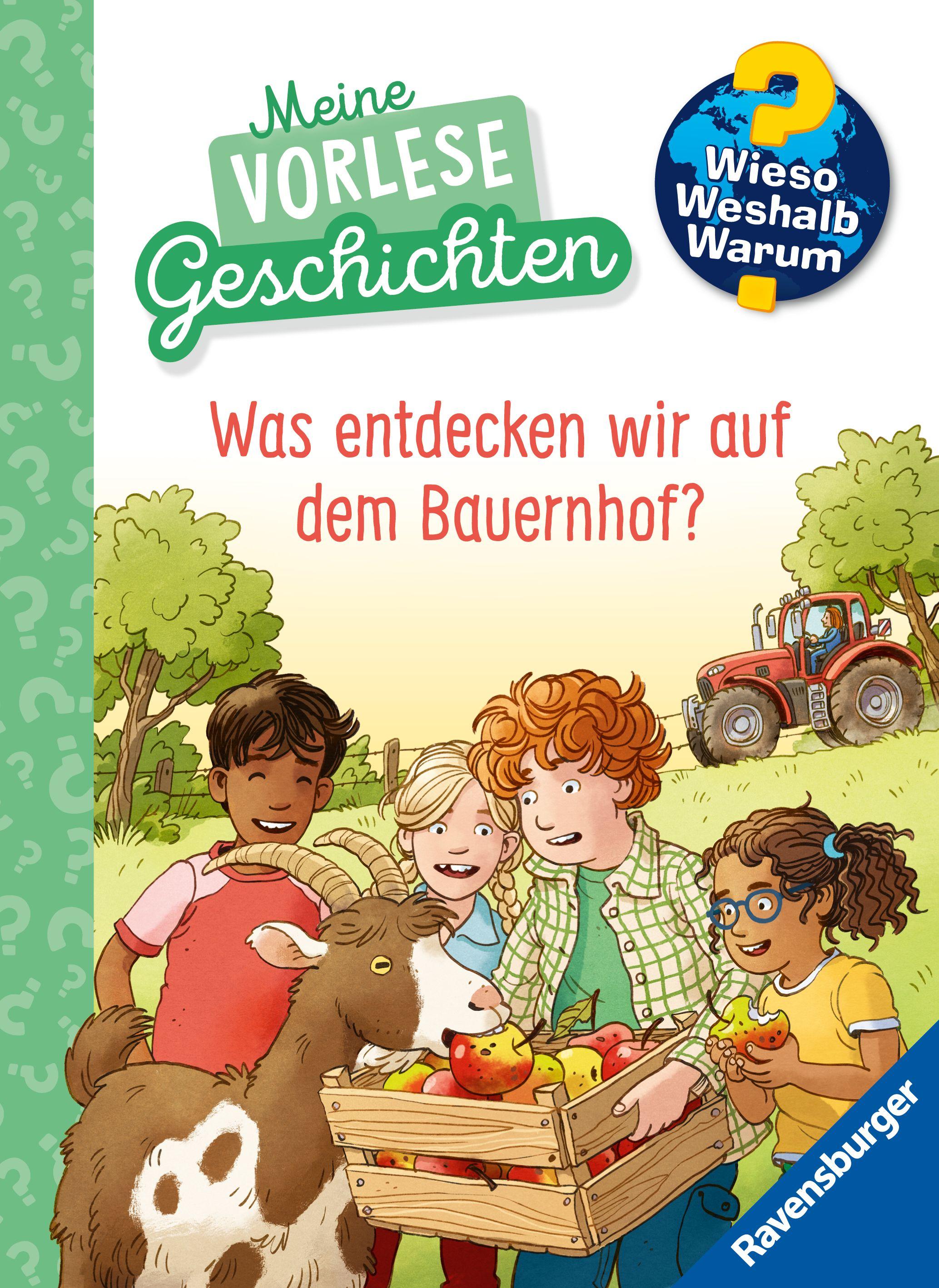 Vorderes Coverbild Wieso? Weshalb? Warum? Meine Vorlesegeschichten, Band 4 - Was entdecken wir auf dem Bauernhof?