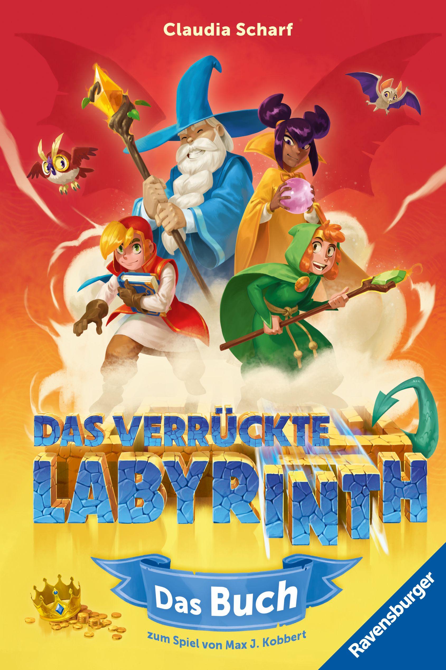 Vorderes Coverbild Das verrückte Labyrinth - Das Buch
