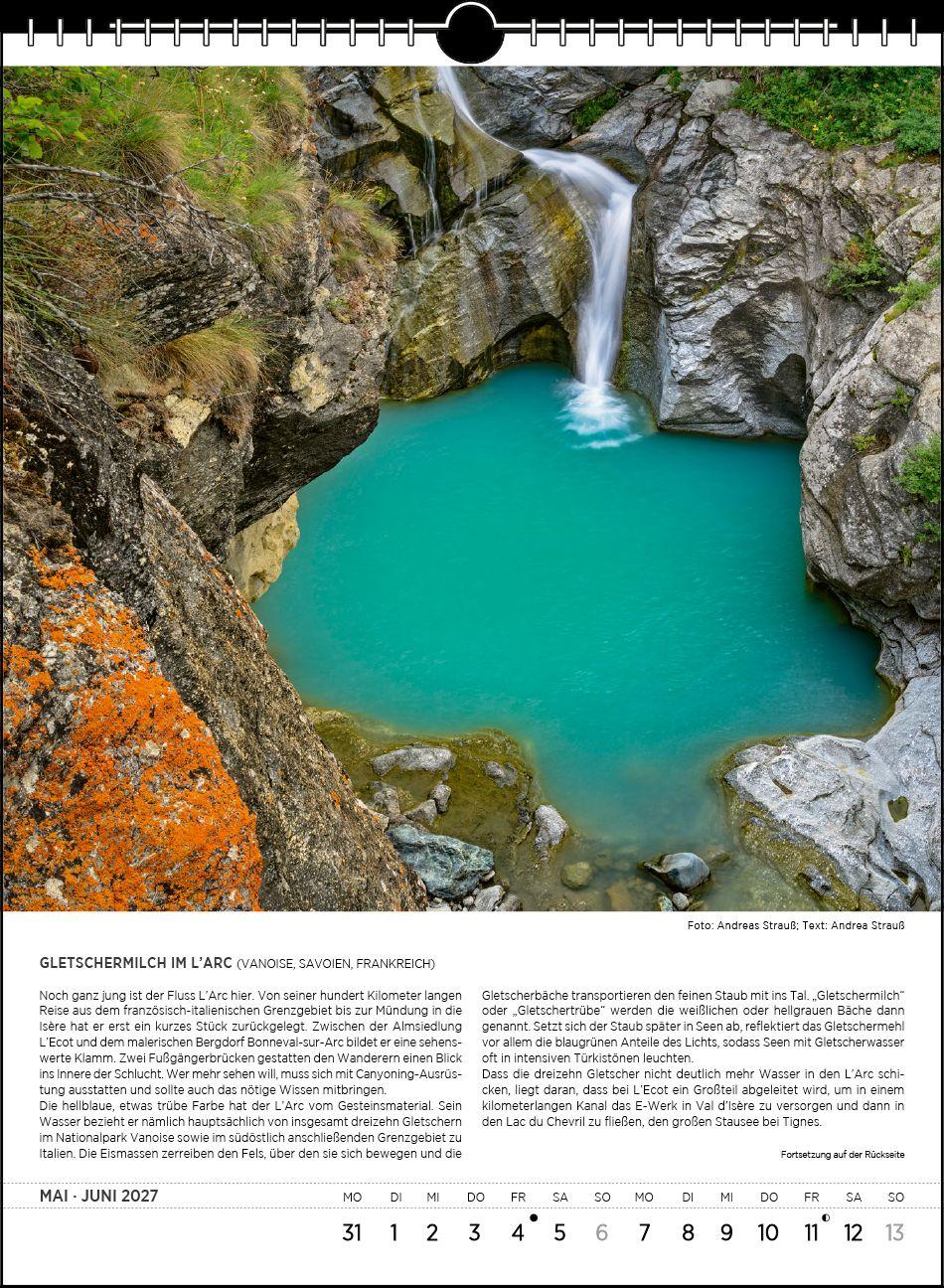 Beispielinhalt (Bild) Blodigs Alpenkalender 2027