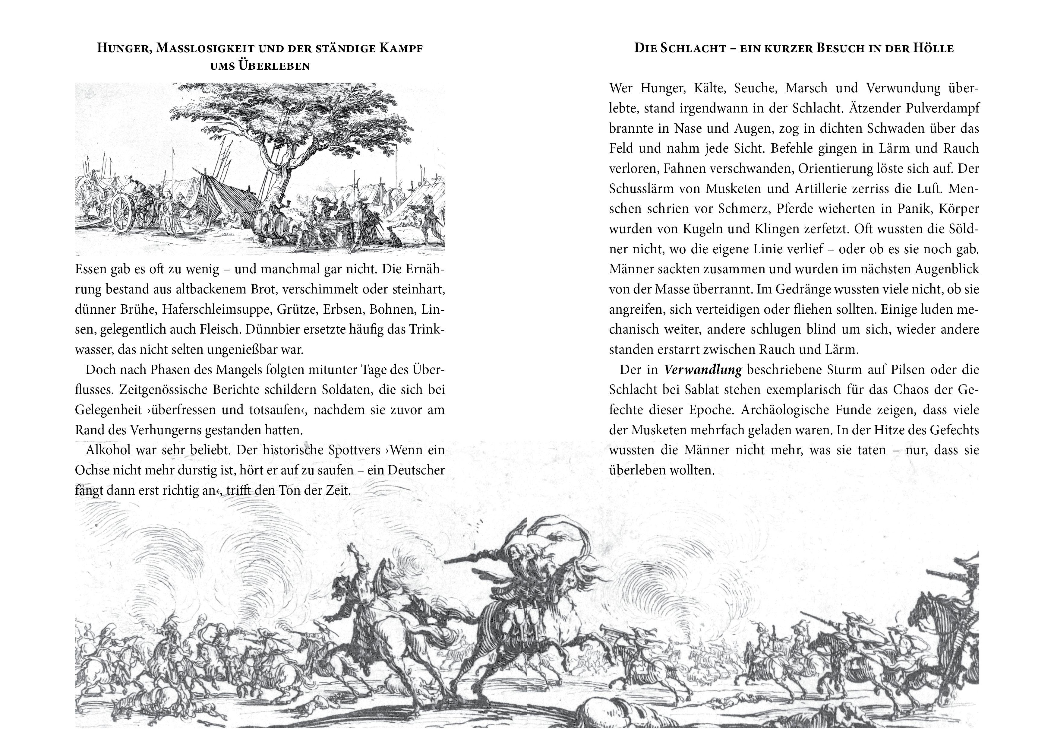 Beispielinhalt (Bild) TINTE und SCHWERT, Sonderedition