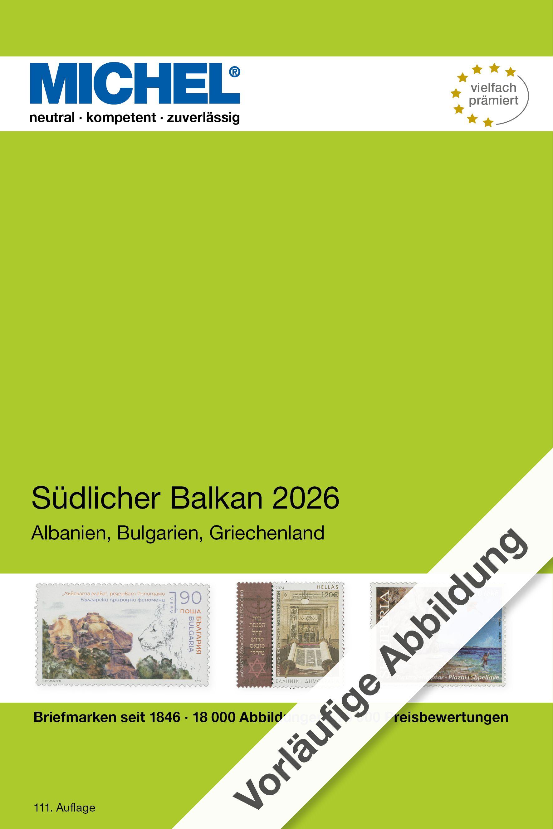 Vorderes Coverbild Südlicher Balkan 2026