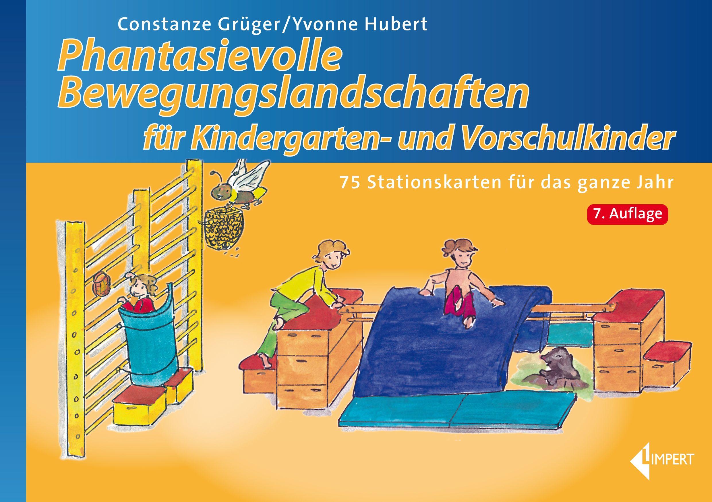 Vorderes Coverbild Phantasievolle Bewegungslandschaften für Kindergarten- und Vorschulkinder