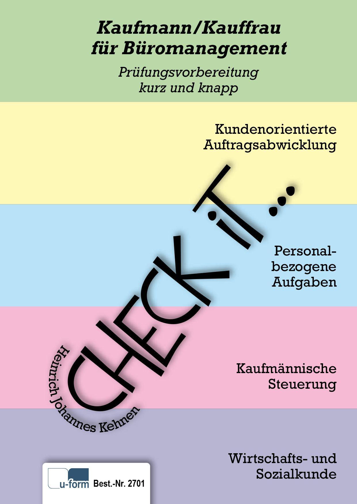 Vorderes Coverbild Check iT - Kaufleute für Büromanagement