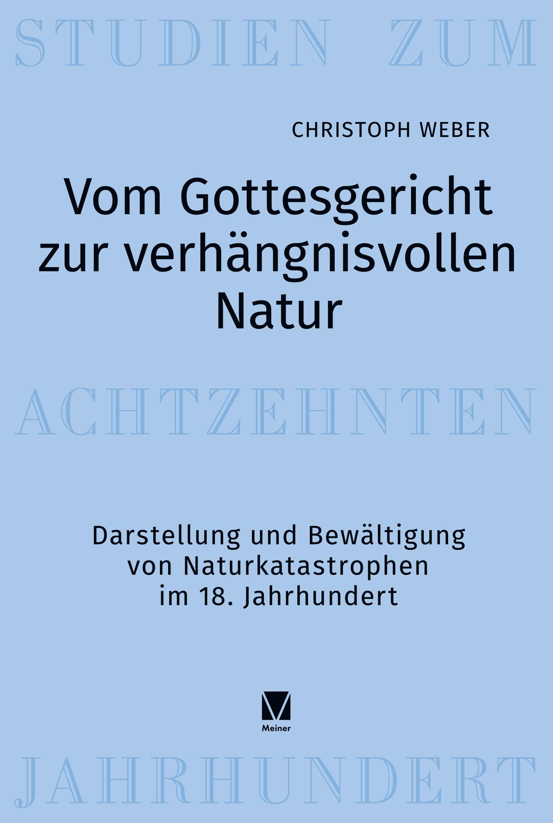 Vorderes Coverbild Vom Gottesgericht zur verhängnisvollen Natur