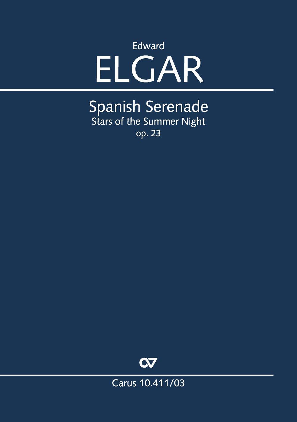 Vorderes Coverbild Spanish Serenade (Klavierauszug)