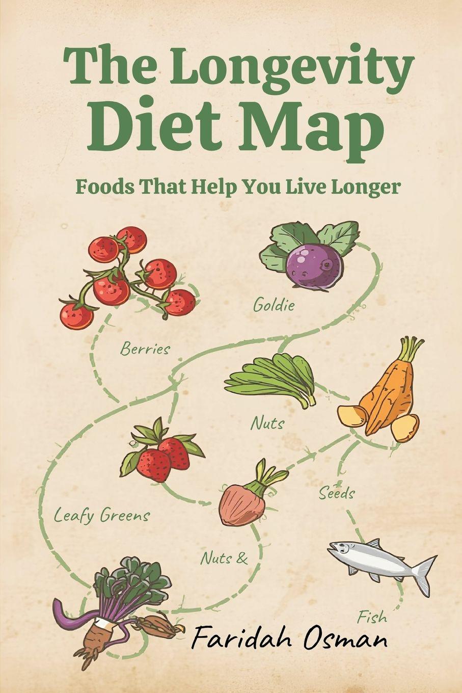Vorderes Coverbild The Longevity Diet Map