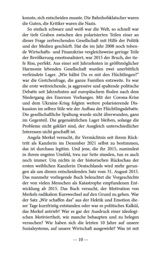 Beispielinhalt (Bild) Merkels Werk - Unser Untergang